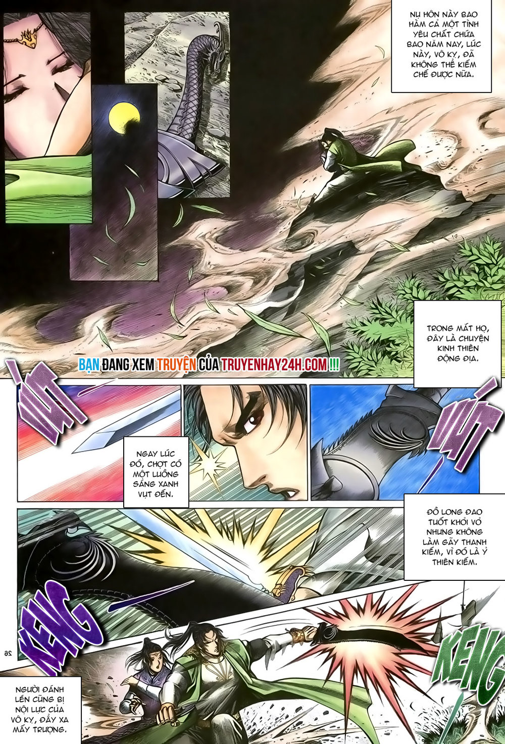Ỷ Thiên Đồ Long Ký Chap 100 - Next Chap 101