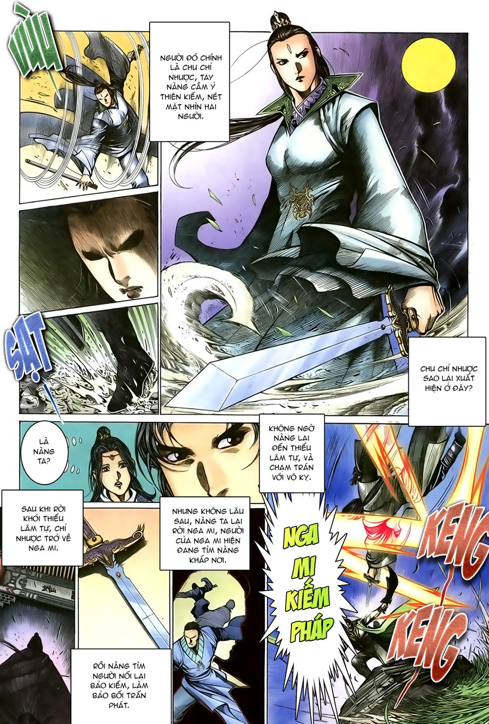 Ỷ Thiên Đồ Long Ký Chap 100 - Next Chap 101