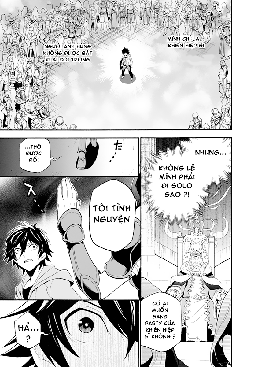 Sự Trỗi Dậy Của Anh Hùng Khiên Chap 1 - Next Chap 2