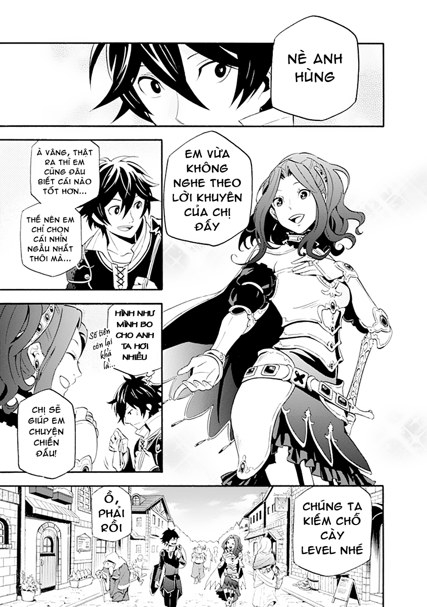 Sự Trỗi Dậy Của Anh Hùng Khiên Chap 1 - Next Chap 2