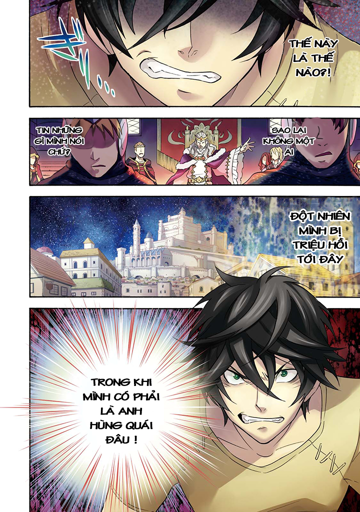 Sự Trỗi Dậy Của Anh Hùng Khiên Chap 1 - Next Chap 2