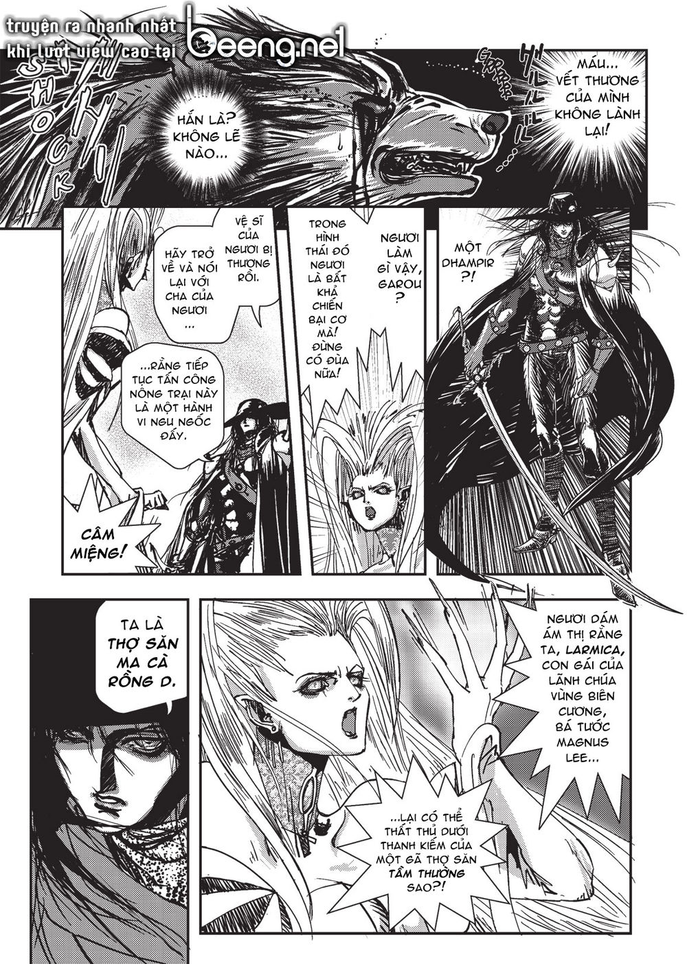 Thợ Săn Ma Cà Rồng D Chap 1.2 - Next Chap 2