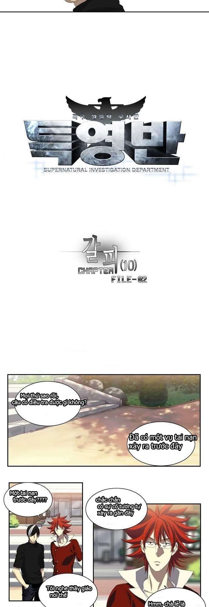 Supernatural Investigation Department Chap 10 - Next Chap 11