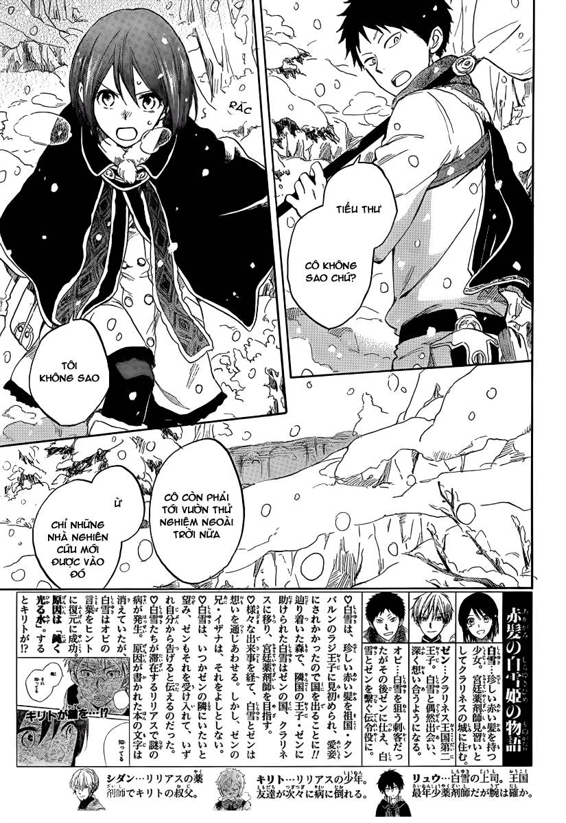 Akagami No Shirayukihime Chap 38 - Next Chap 39