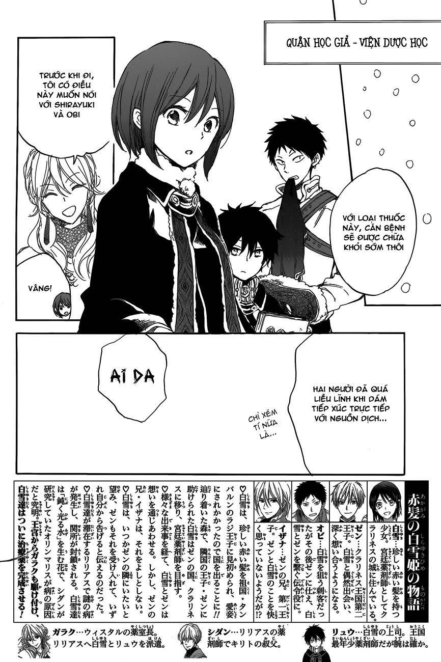 Akagami No Shirayukihime Chap 40 - Next Chap 41