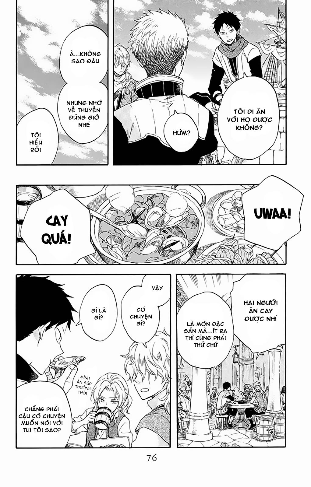 Akagami No Shirayukihime Chap 58 - Next Chap 59