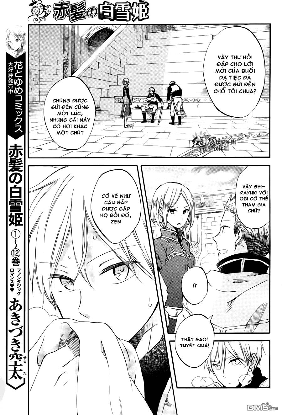 Akagami No Shirayukihime Chap 63 - Next Chap 64