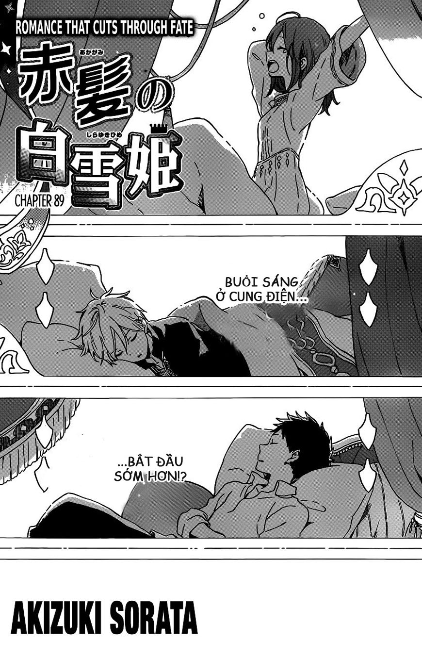 Akagami No Shirayukihime Chap 89 - Next Chap 90