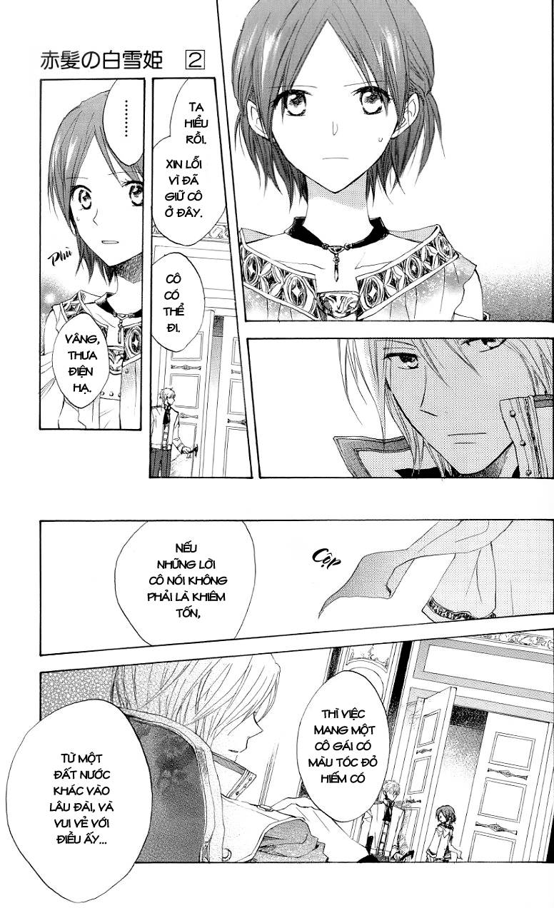 Akagami No Shirayukihime Chap 9 - Next Chap 10