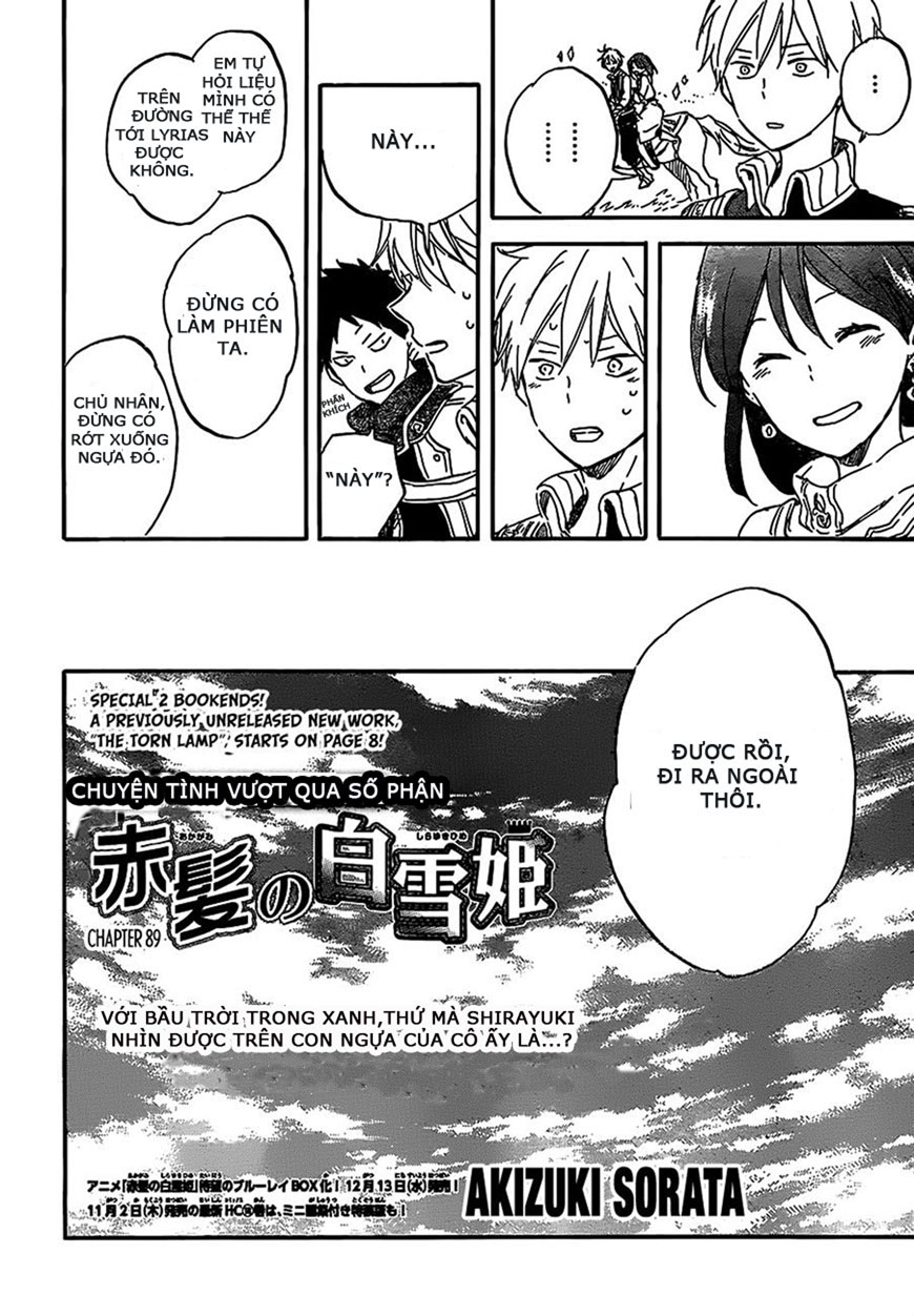 Akagami No Shirayukihime Chap 90 - Next Chap 91
