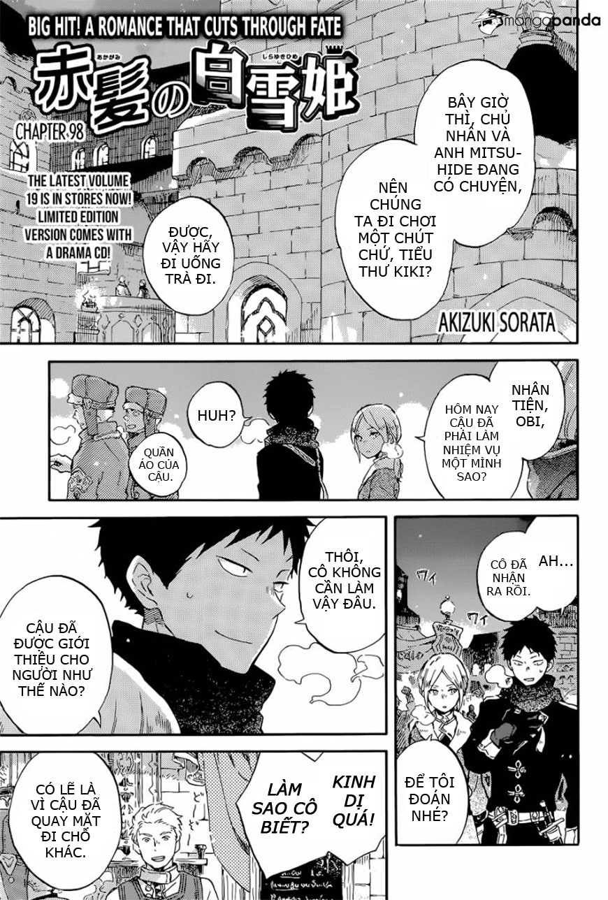 Akagami No Shirayukihime Chap 98 - Next Chap 99