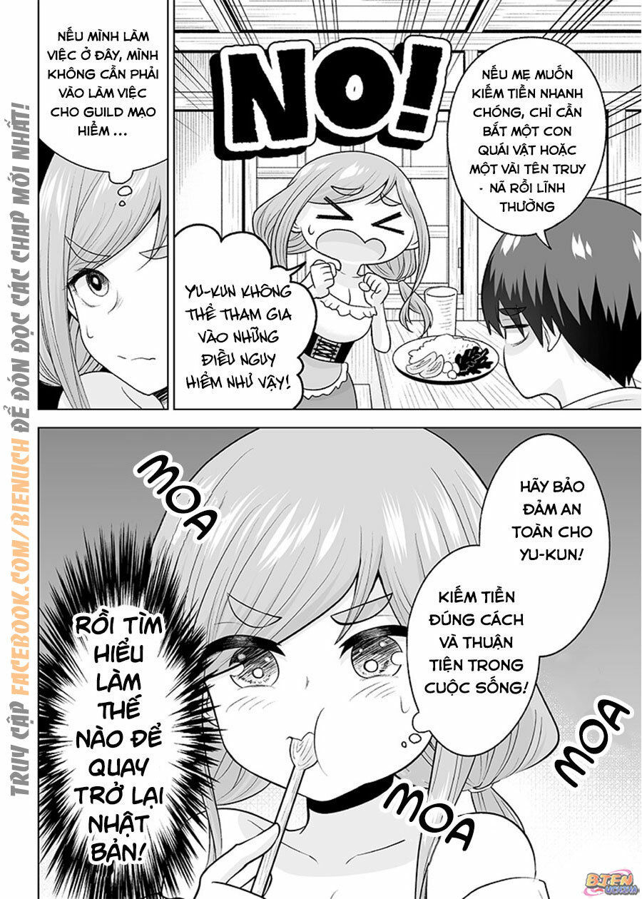 Mamori Mama Wa O Yobi Janai No!? Isekai Musuko Hankoki 〜 Chap 5 - Next Chap 6