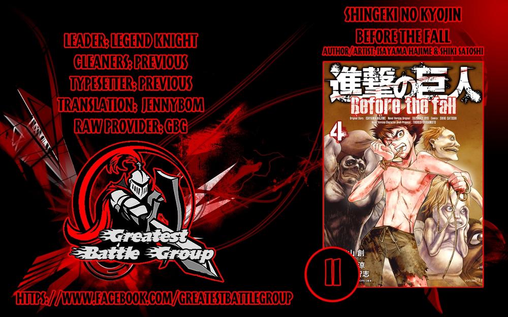 Attack On Titans - Before The Fall Chap 11 - Next Chap 12
