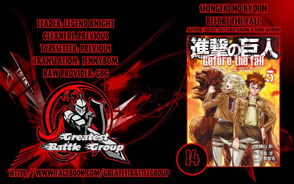 Attack On Titans - Before The Fall Chap 14 - Next Chap 15