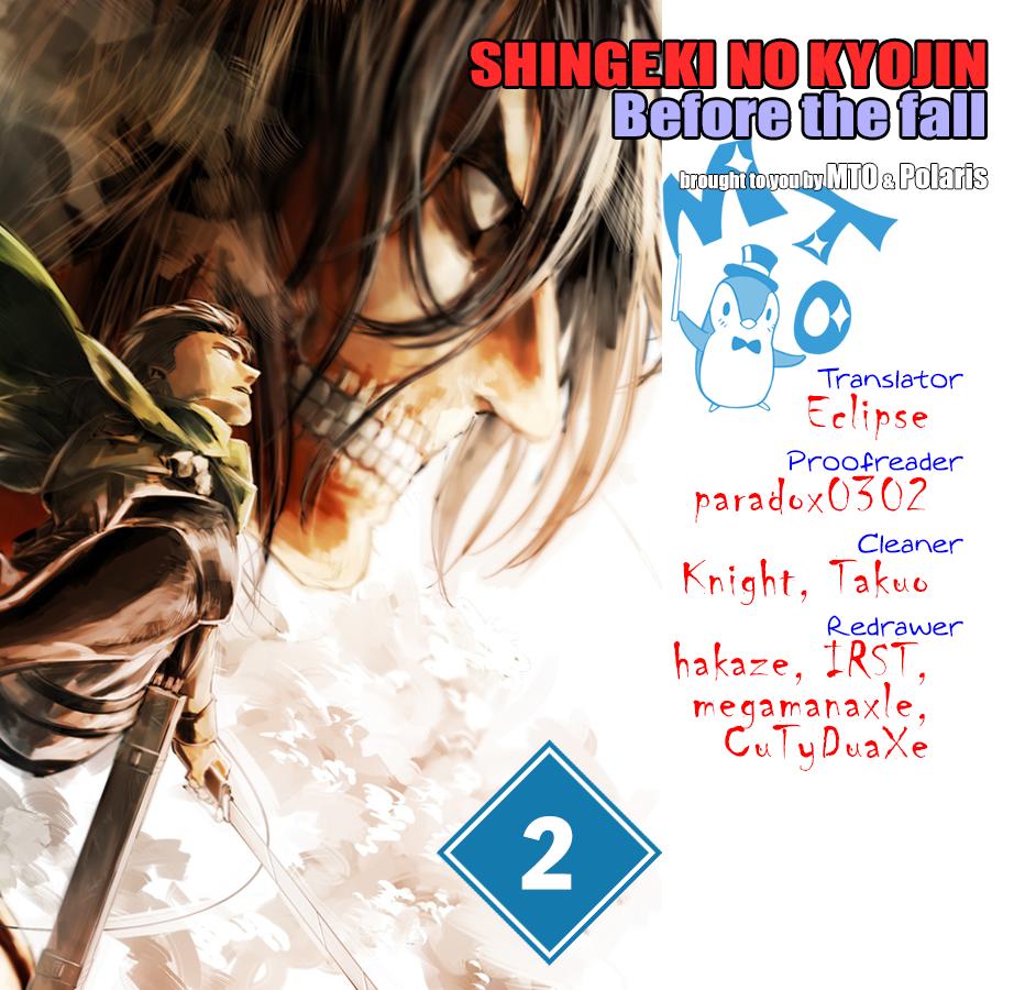 Attack On Titans - Before The Fall Chap 2 - Next Chap 3