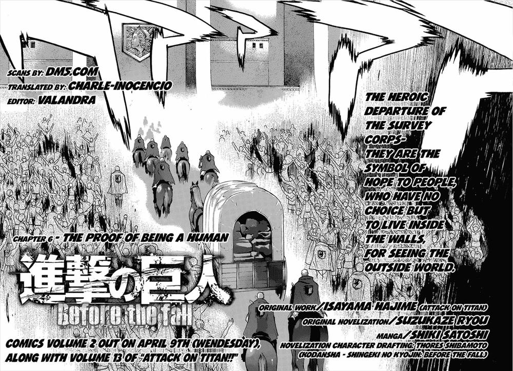 Attack On Titans - Before The Fall Chap 6 - Next Chap 7