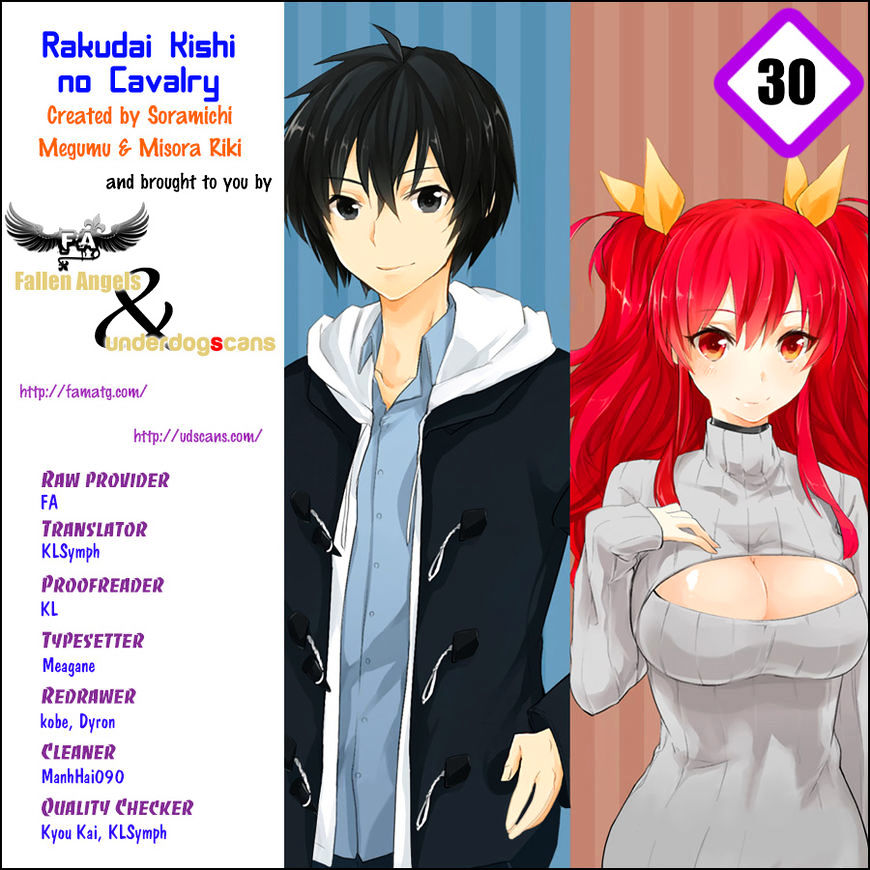 Rakudai Kishi No Eiyuutan - Trang 1