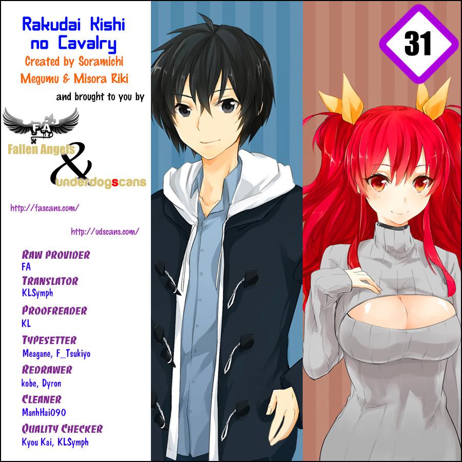 Rakudai Kishi No Eiyuutan - Trang 1