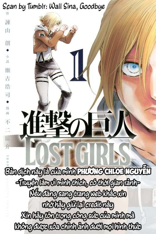 Attack On Titan – Lost Girls - Trang 1