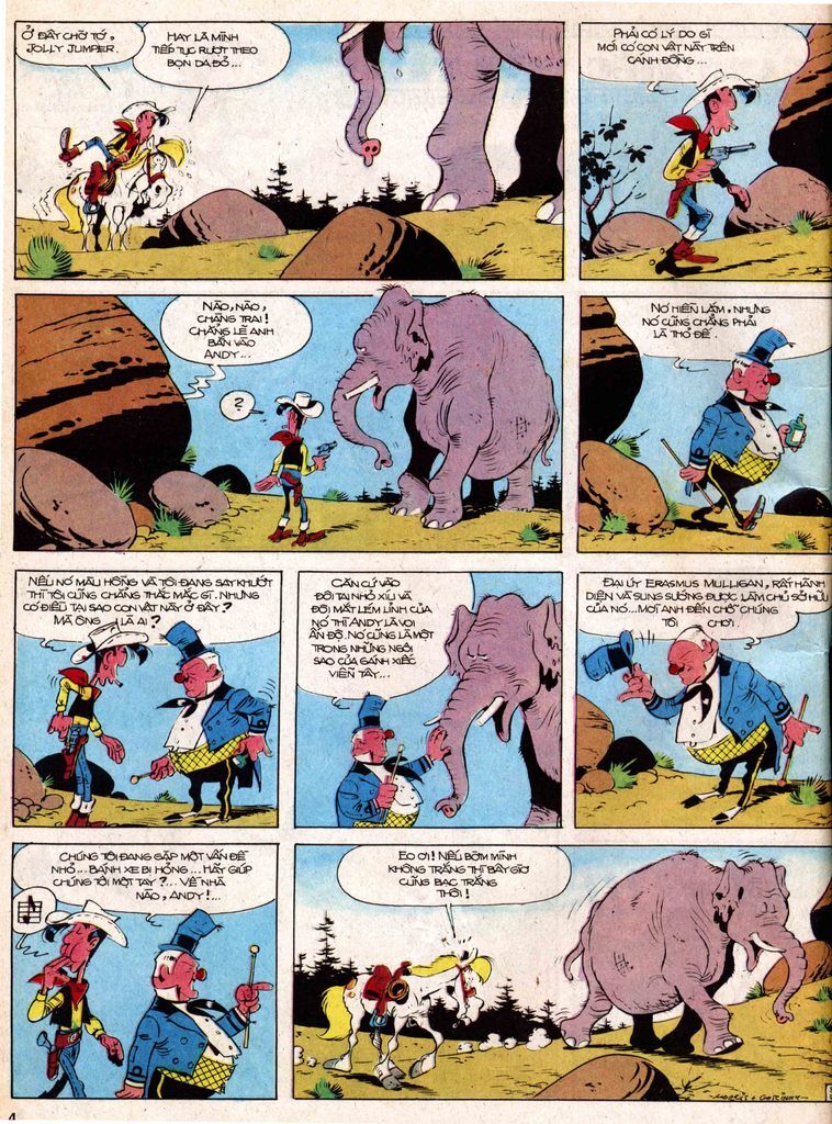 Lucky Luke - Trang 1