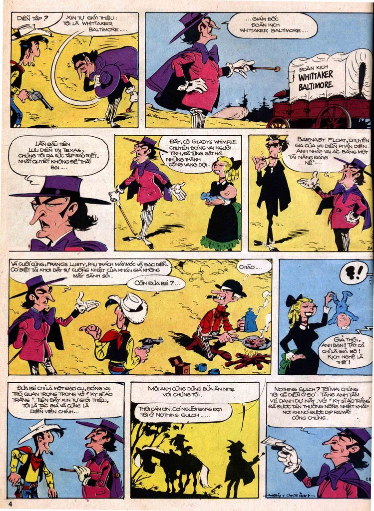 Lucky Luke - Trang 1