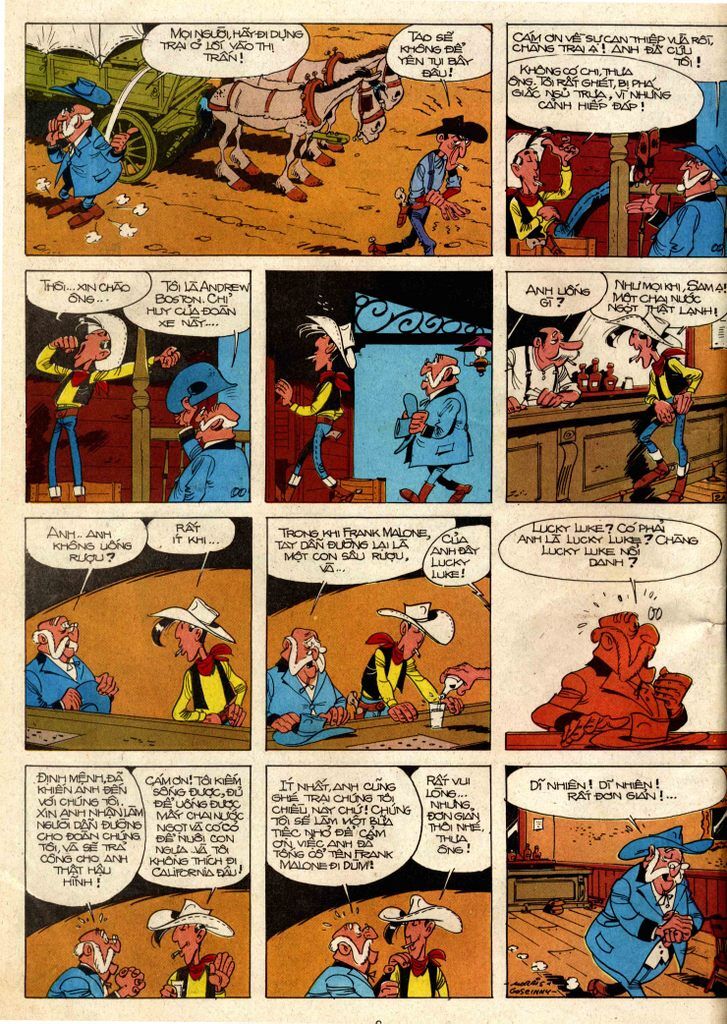 Lucky Luke - Trang 1