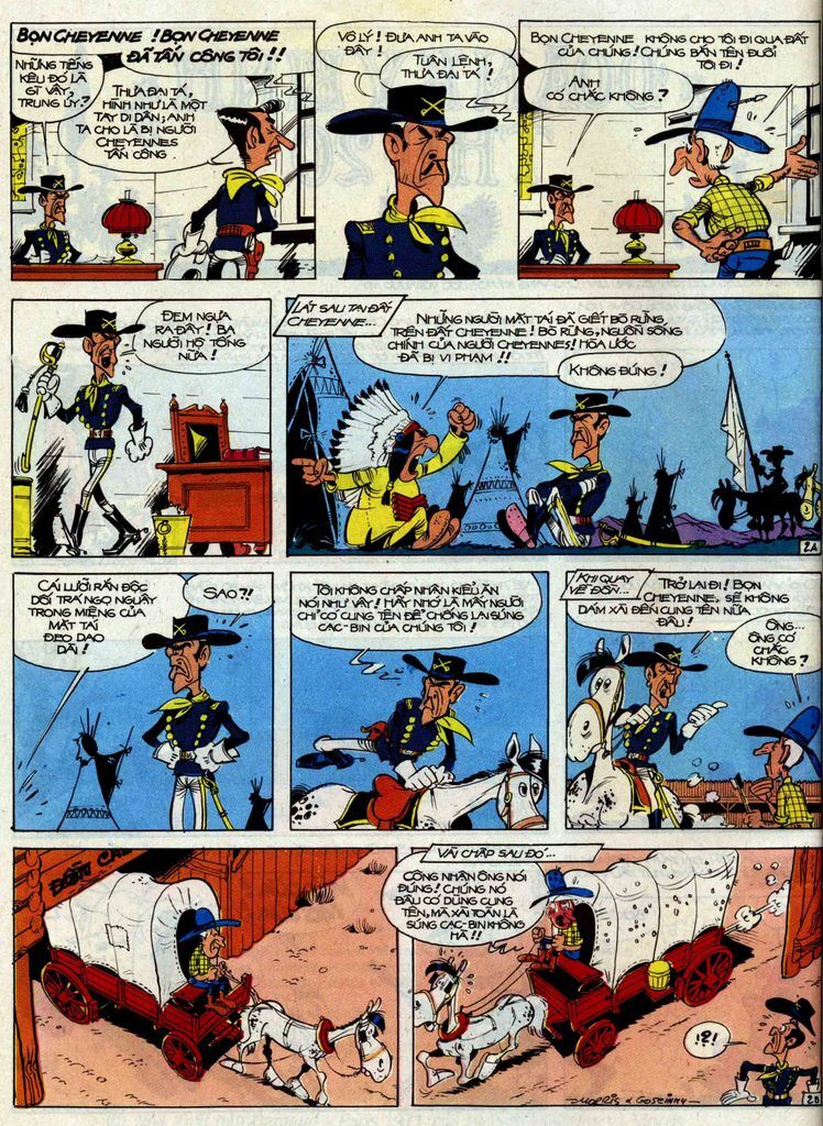 Lucky Luke - Trang 1