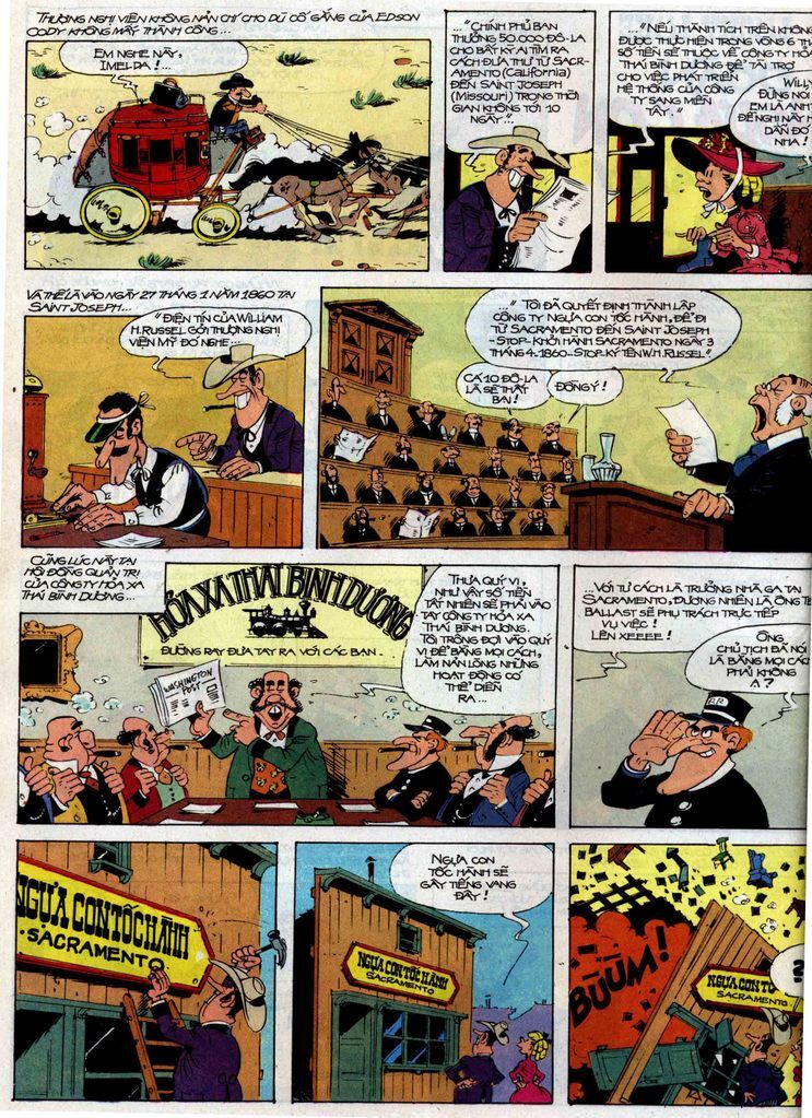 Lucky Luke - Trang 1