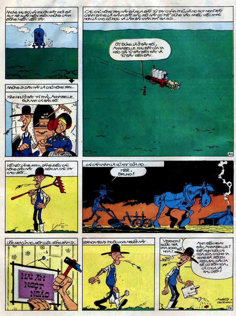 Lucky Luke - Trang 1