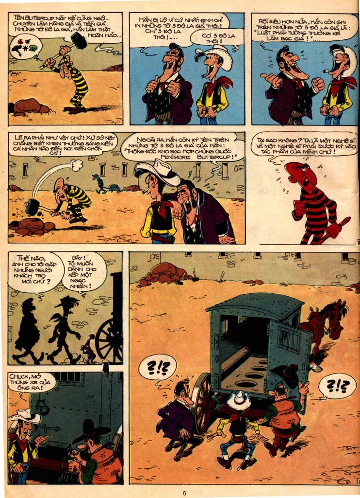 Lucky Luke - Trang 1