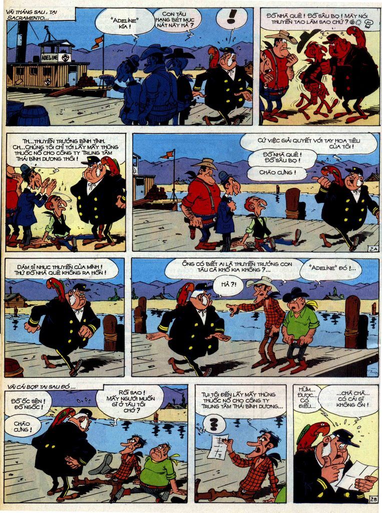 Lucky Luke - Trang 1