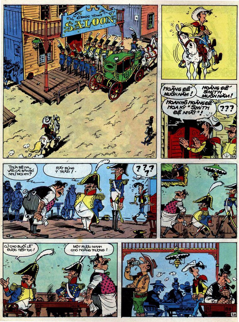 Lucky Luke - Trang 1