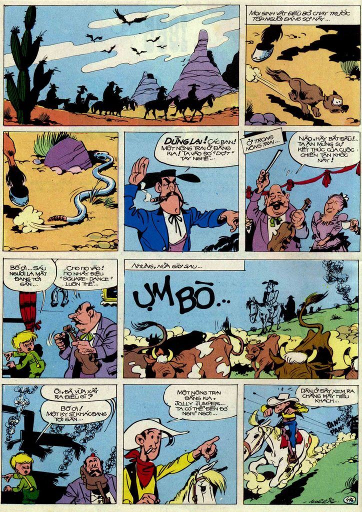 Lucky Luke - Trang 1