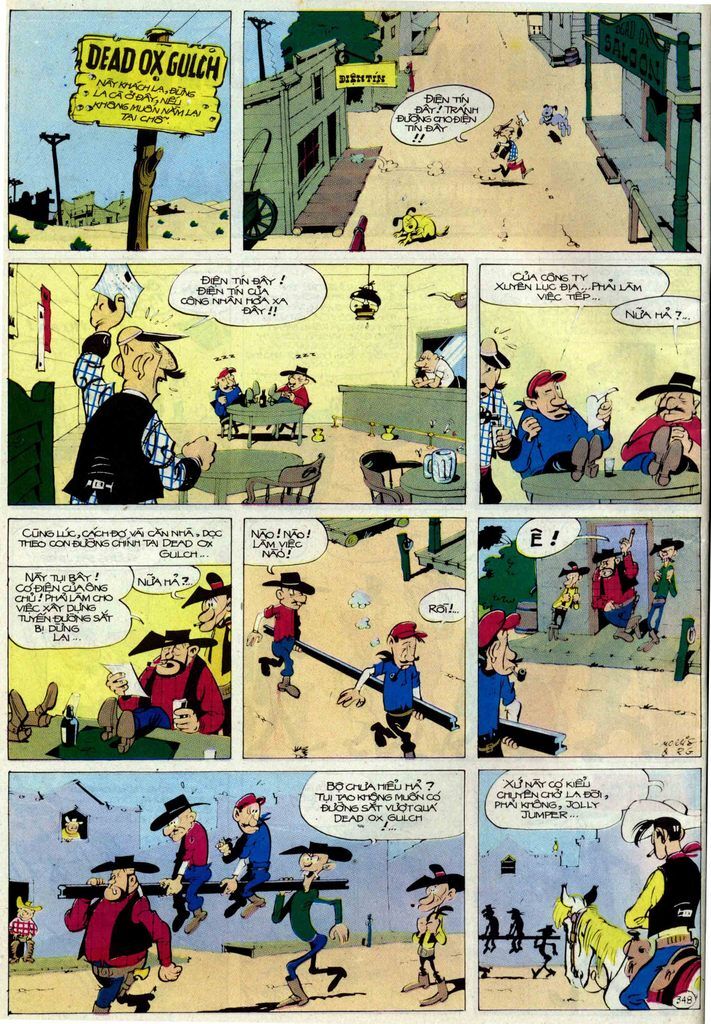 Lucky Luke - Trang 1