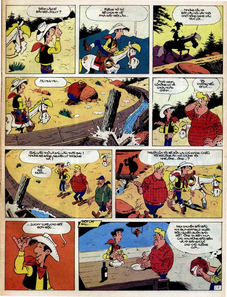 Lucky Luke - Trang 1