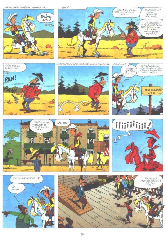 Lucky Luke - Trang 1