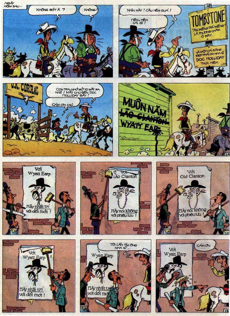 Lucky Luke - Trang 1