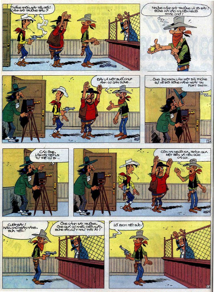 Lucky Luke - Trang 1