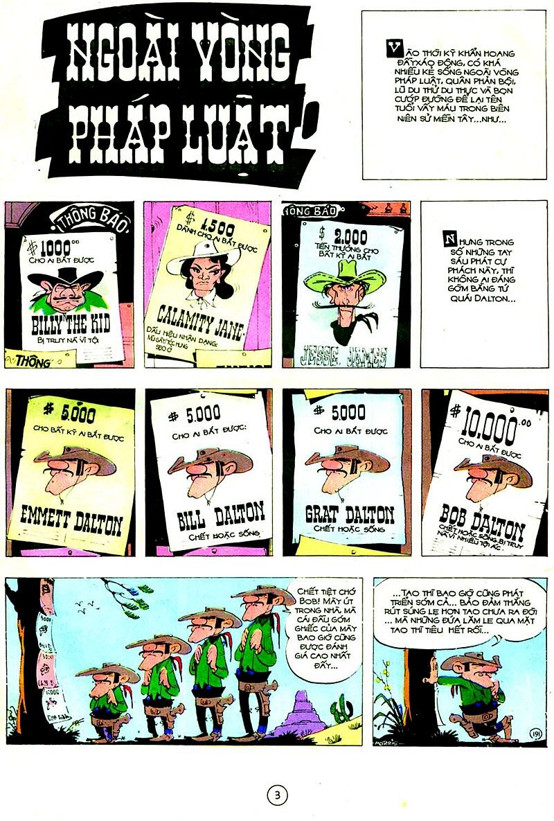 Lucky Luke - Trang 1