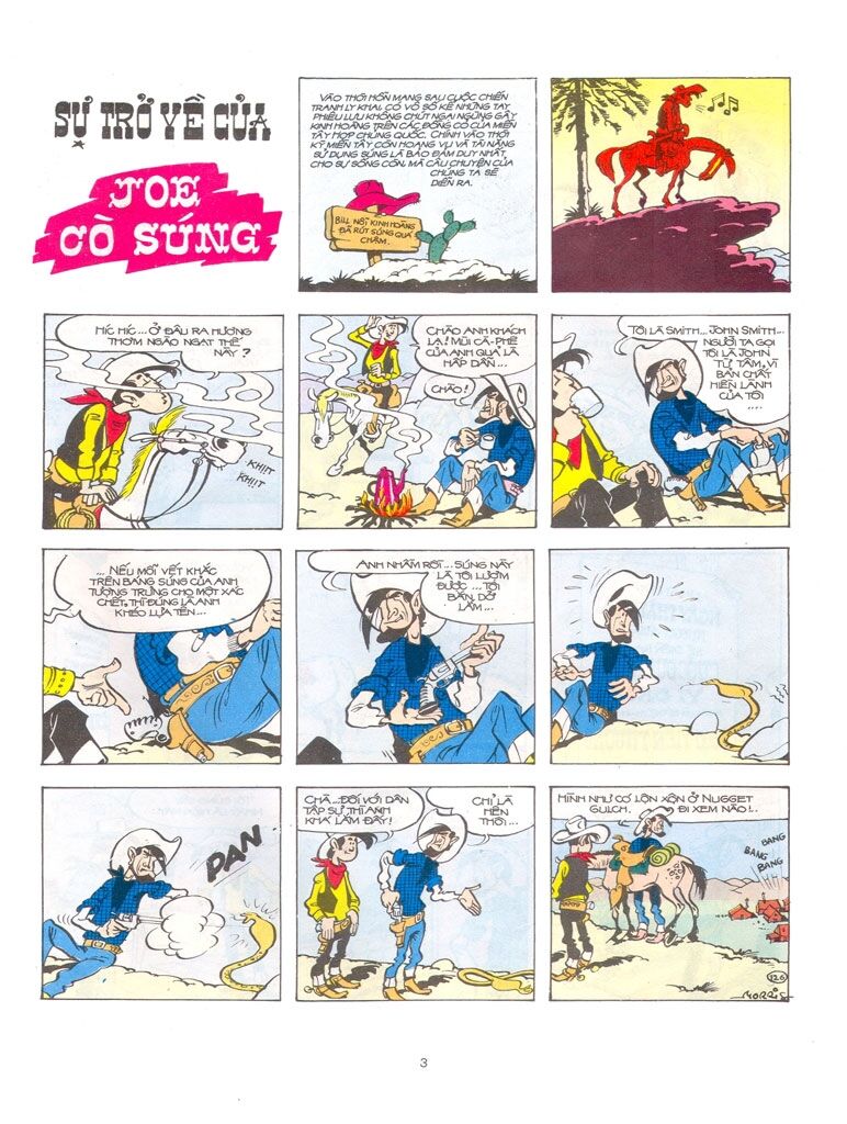 Lucky Luke - Trang 1