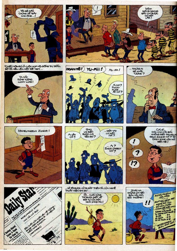 Lucky Luke - Trang 1