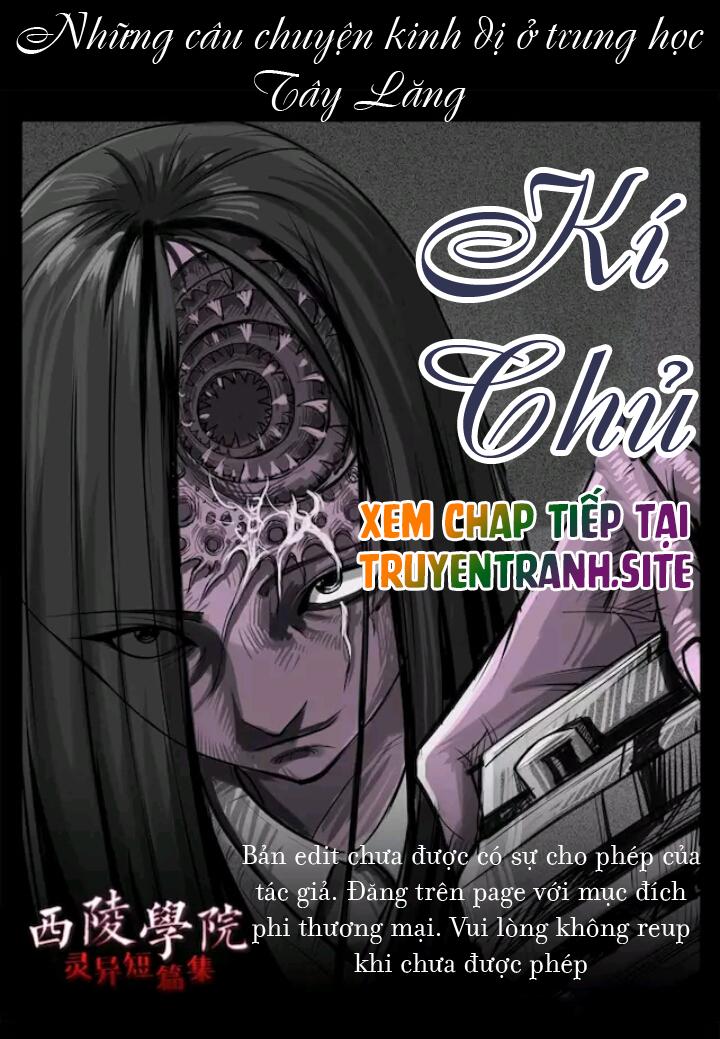 Những Câu Chuyện Kinh Dị Ở Trung Học Tây Lăng Chap 19 - Next Chap 20