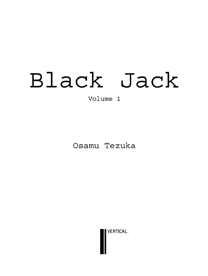 Black Jack - Trang 1