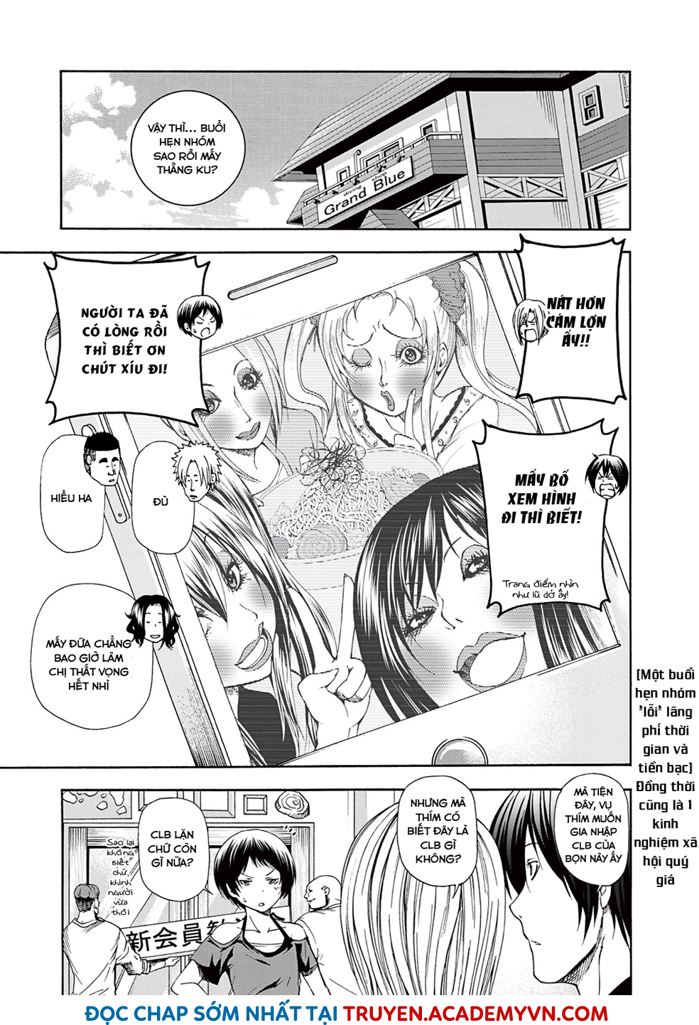 Grand Blue - Cô Gái Thích Lặn - Trang 2