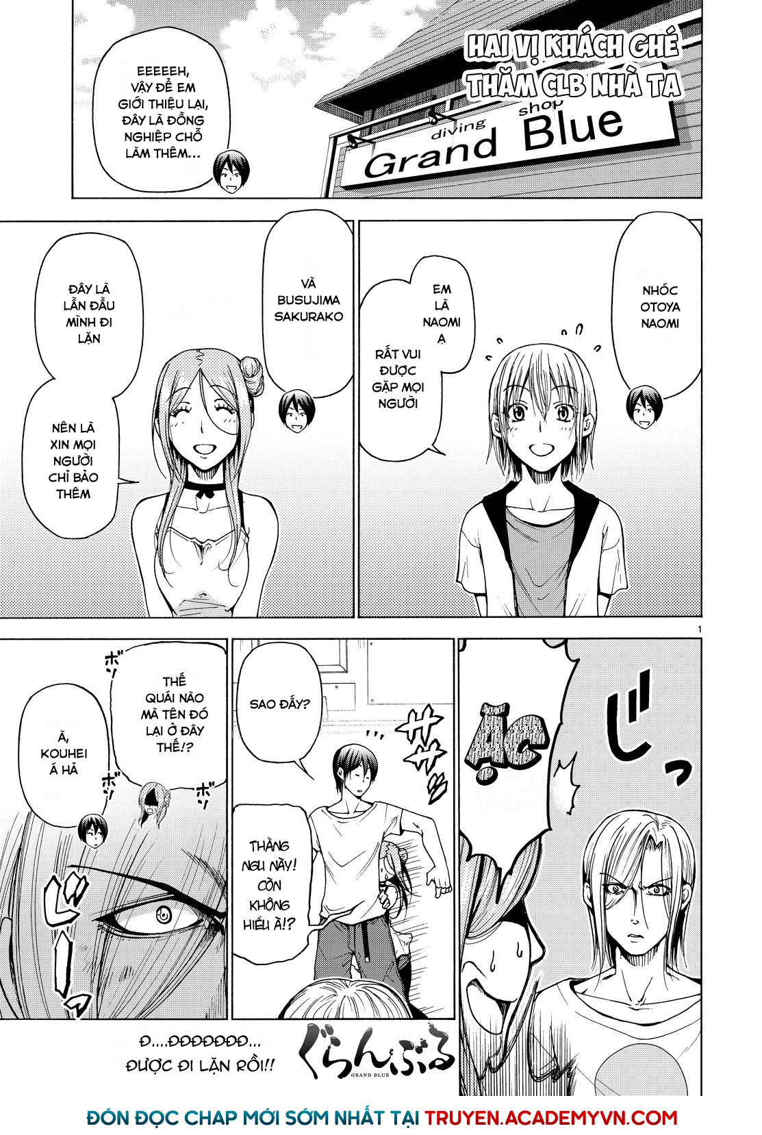 Grand Blue - Cô Gái Thích Lặn - Trang 2