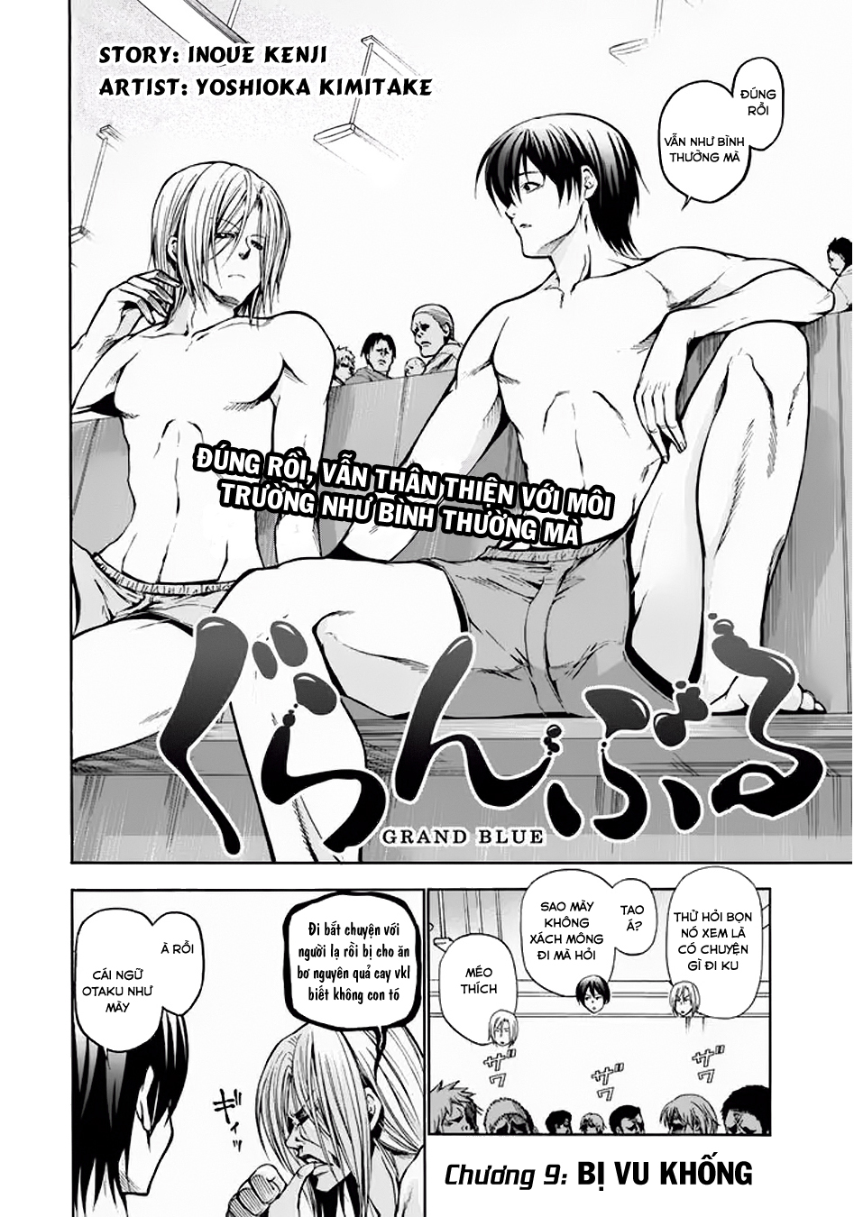 Grand Blue - Cô Gái Thích Lặn - Trang 1