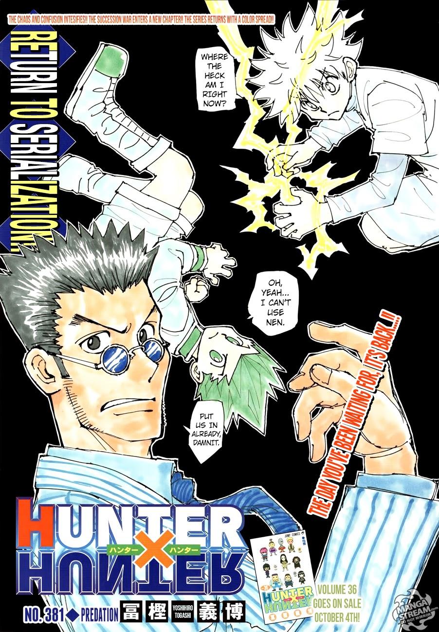 Hunter X Hunter - Trang 1