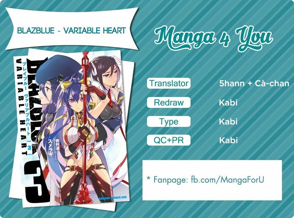 Blazblue - Variable Heart - Trang 1