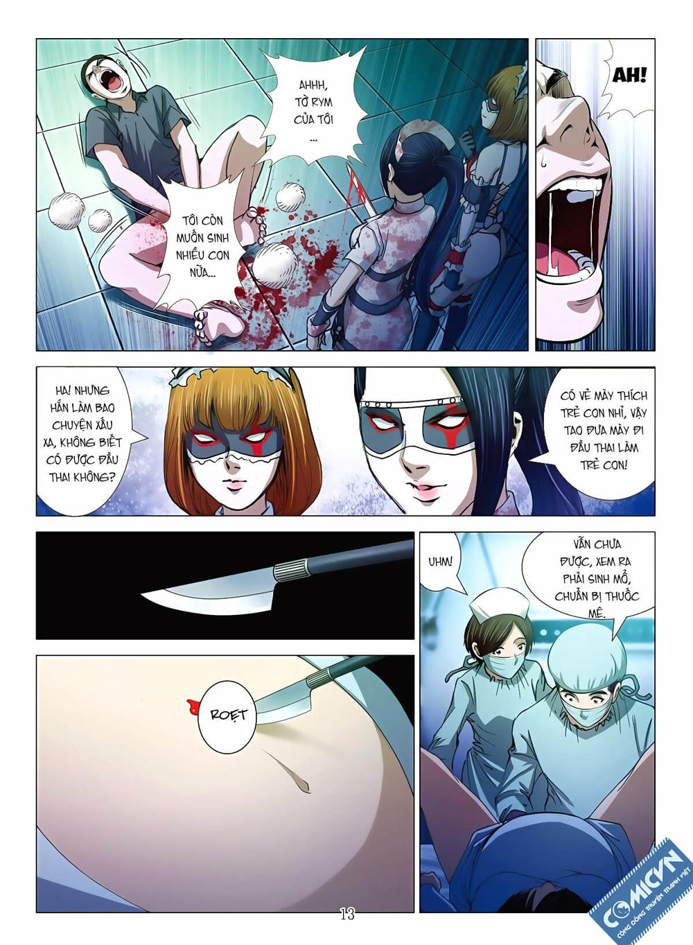 bloody girl Chapter 9 - Trang 2