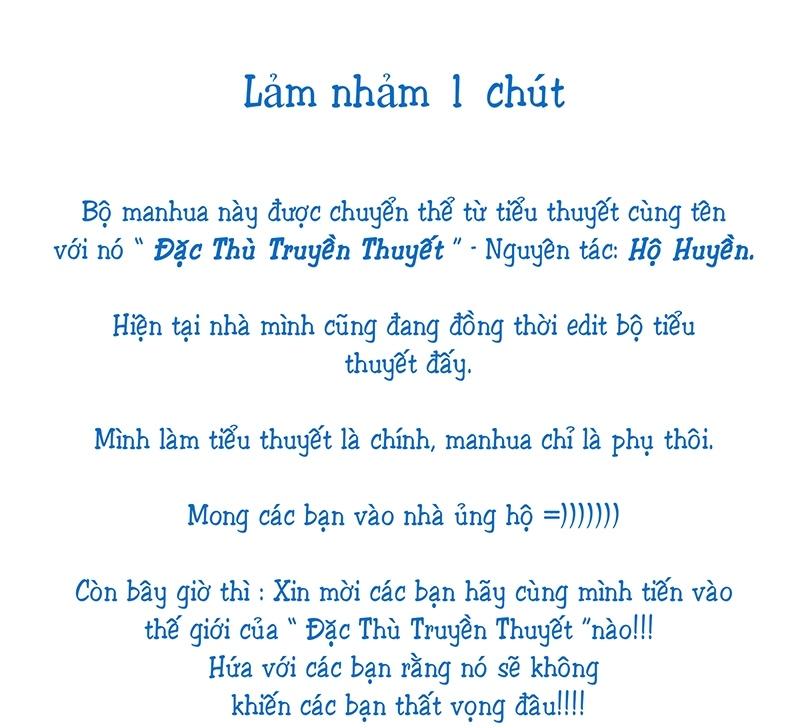 Đặc Thù Truyền Thuyết - Trang 1